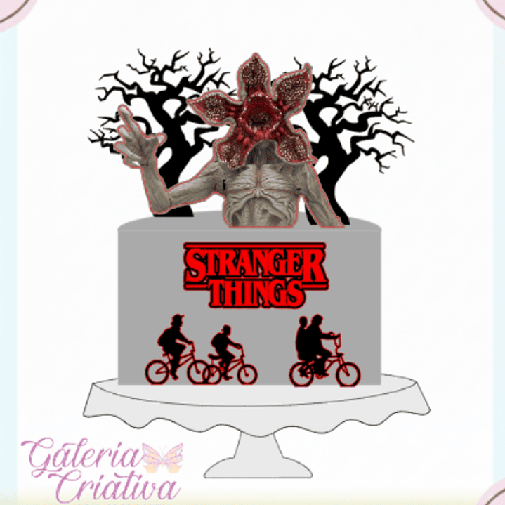 Arquivo Topo de Bolo Stranger Things 1