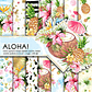 Kit Digital Papéis Aloha  - Thumbnail 1