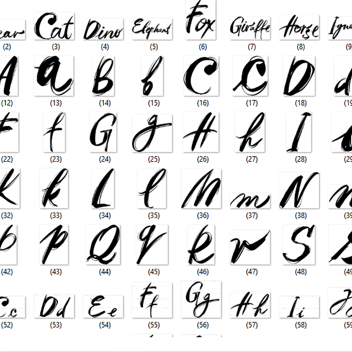 Kit Digital Alfabeto de Animais  2