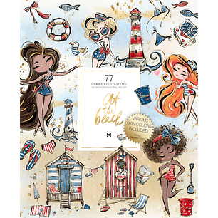 Kit Digital Meninas na Praia