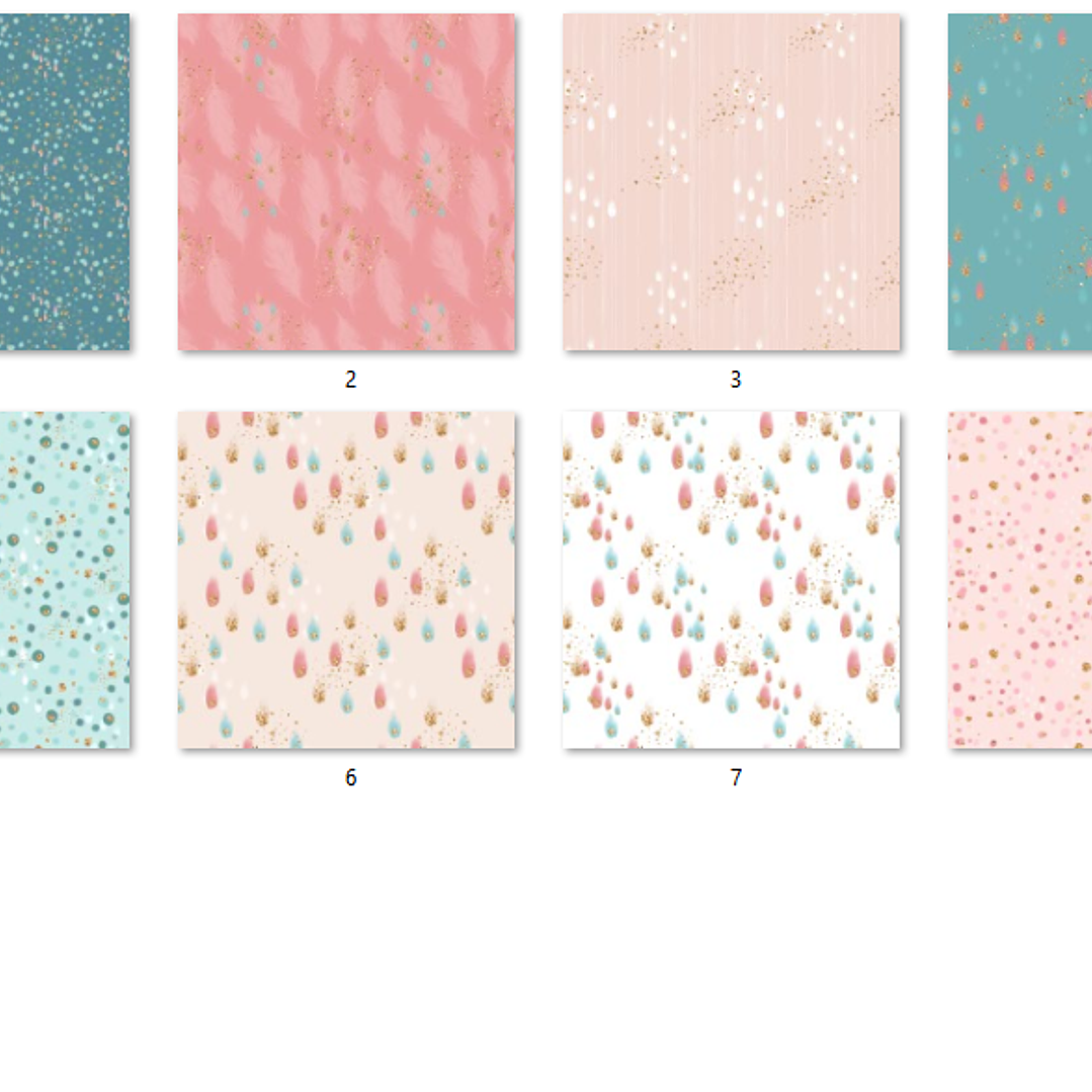 Kit Digital Papéis Boho 2