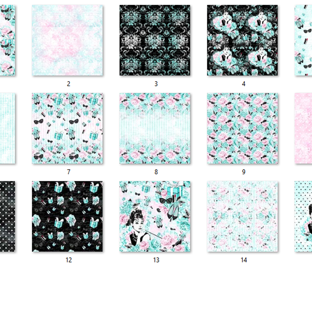 Kit Digital Papéis Mulher Vaidosa  2