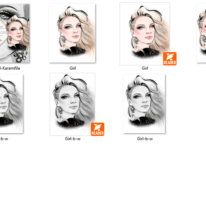 Kit Digital Mulher Fashion  2