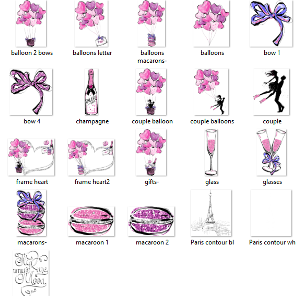 Kit Digital Dia dos Namorados Leve-me à Lua 2