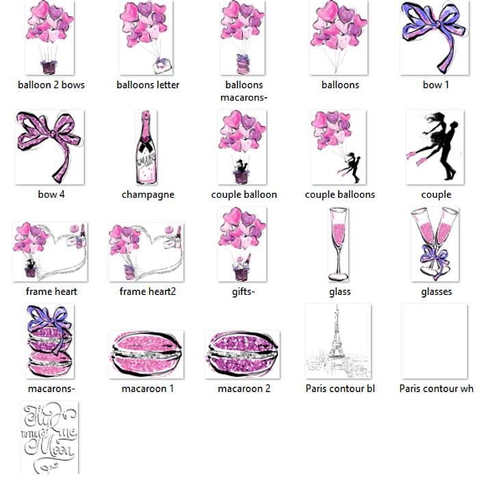 Kit Digital Dia dos Namorados Leve-me à Lua 2