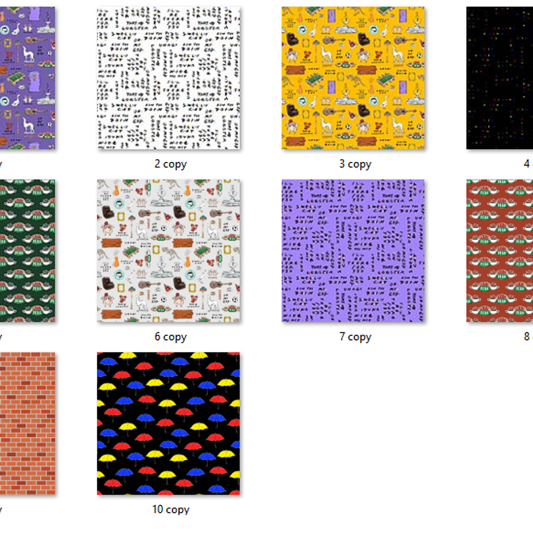 Kit Digital Papéis Friends 01  2