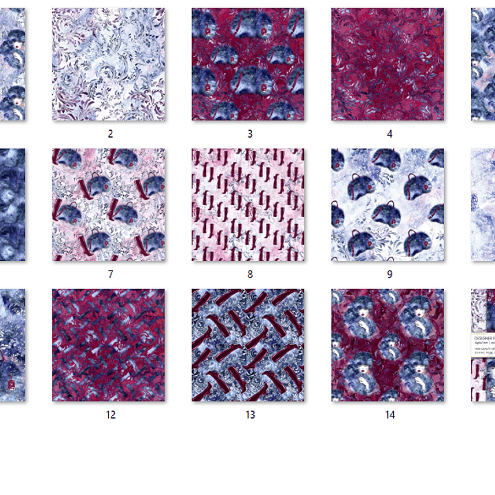 Kit Digital Papéis de Pele 2