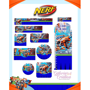 Arquivo Etiqueta Escolar Nerf 