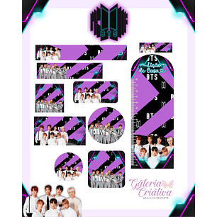 Arquivo Etiqueta Escolar BTS 