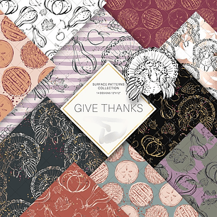 Kit Digital Papéis Frutas 