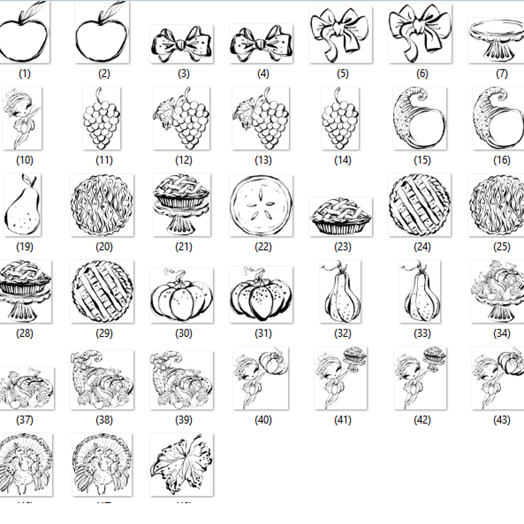 Kit Digital Frutas  2