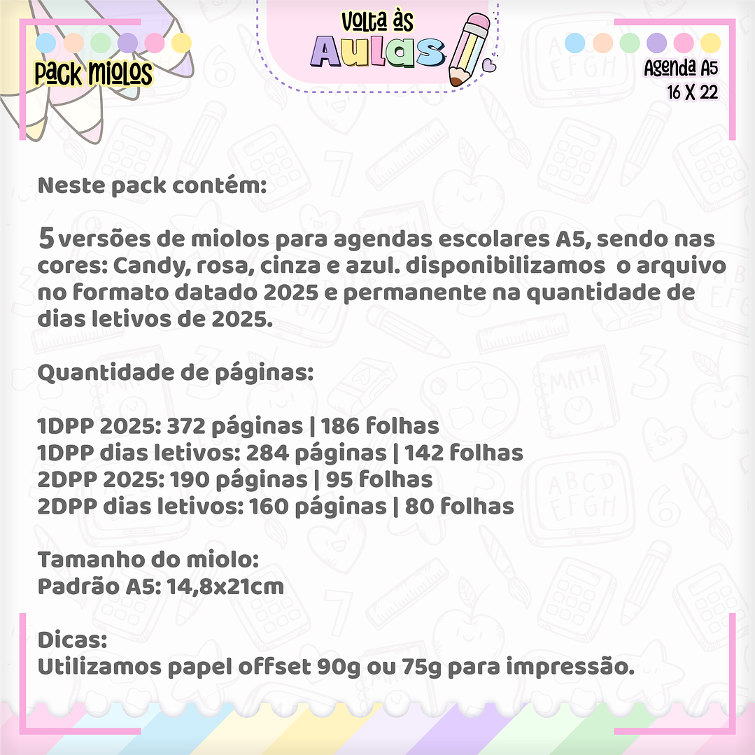 Arquivo Combo 78 Kits Volta às Aulas 06 2025  2