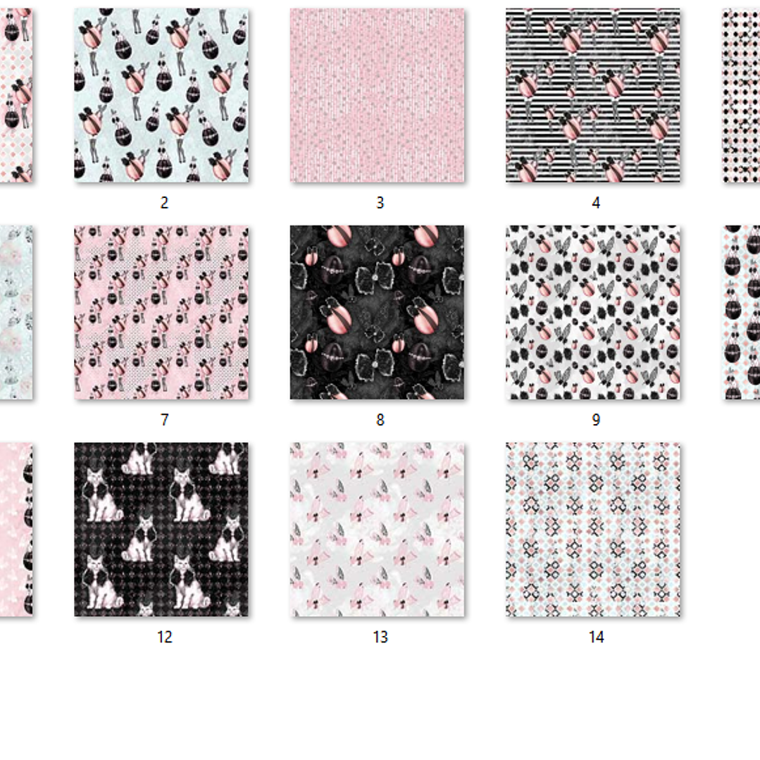 Kit Digital Papéis Feliz Páscoa  2