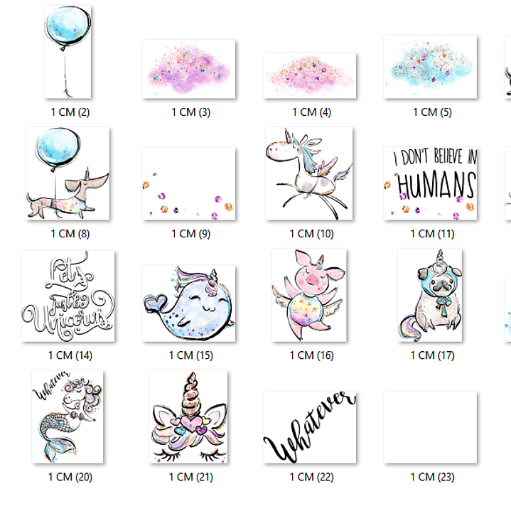 Kit Digital Animais Mágicos  2