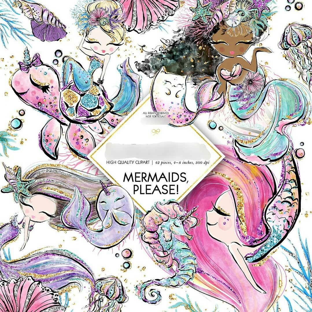 Kit Digital Sereias  1