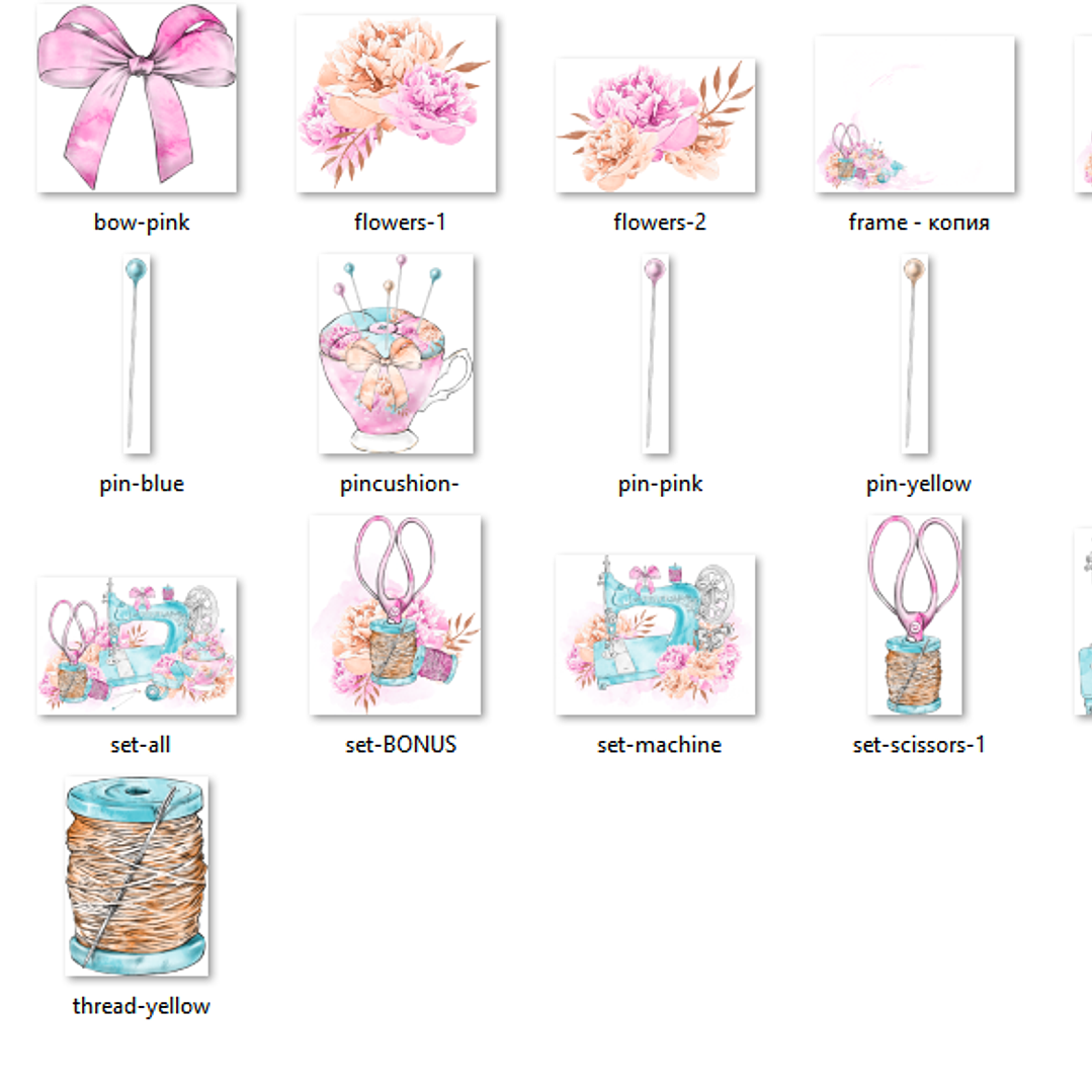 Kit Digital Amo Costura  2