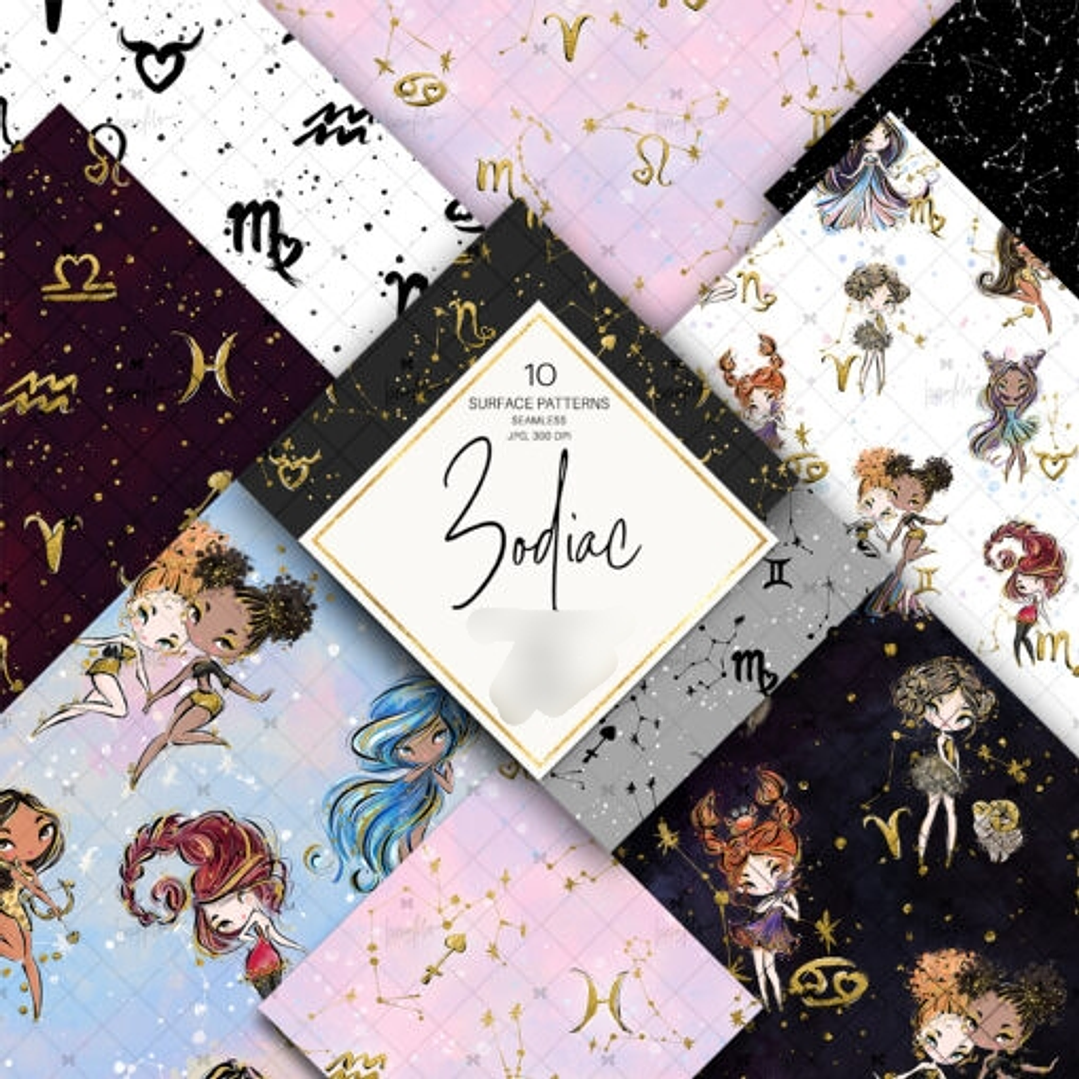 Kit Digital Zodíaco  1