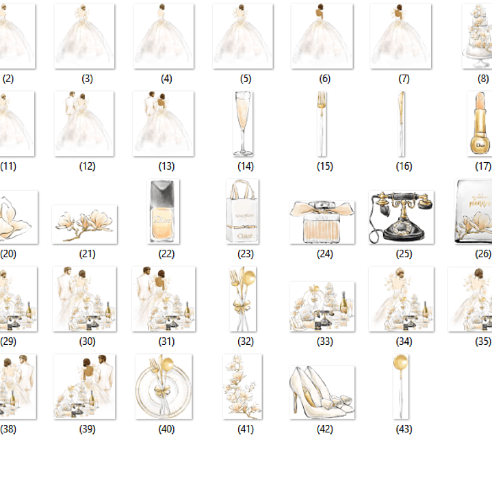 Kit Digital Casamento  2