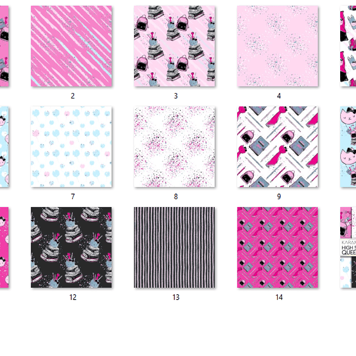 Kit Digital Rainha do Ensino Médio 2