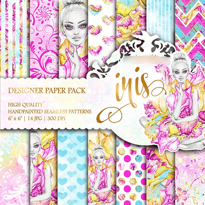 Kit Digital Papéis Carnaval  1