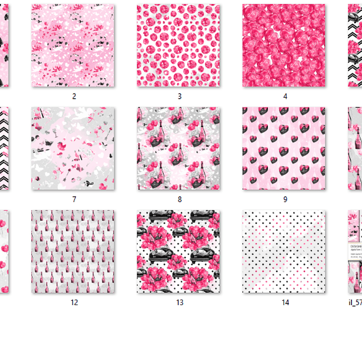 Kit Digital Papéis Táxi do Amor  2