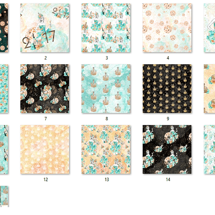 Kit Digital Papéis Rainha da Festa  2