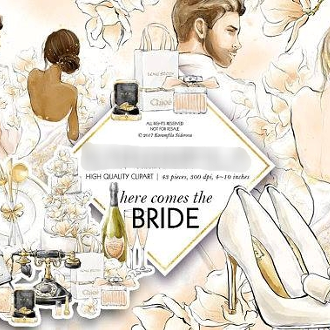 Kit Digital Casamento Noiva 1