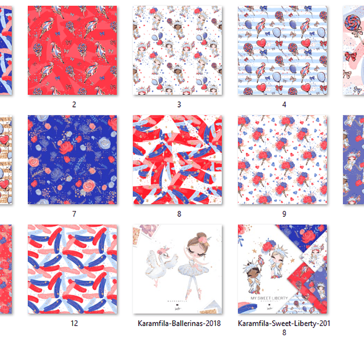 Kit Digital Papéis Minha Doce Liberdade 2