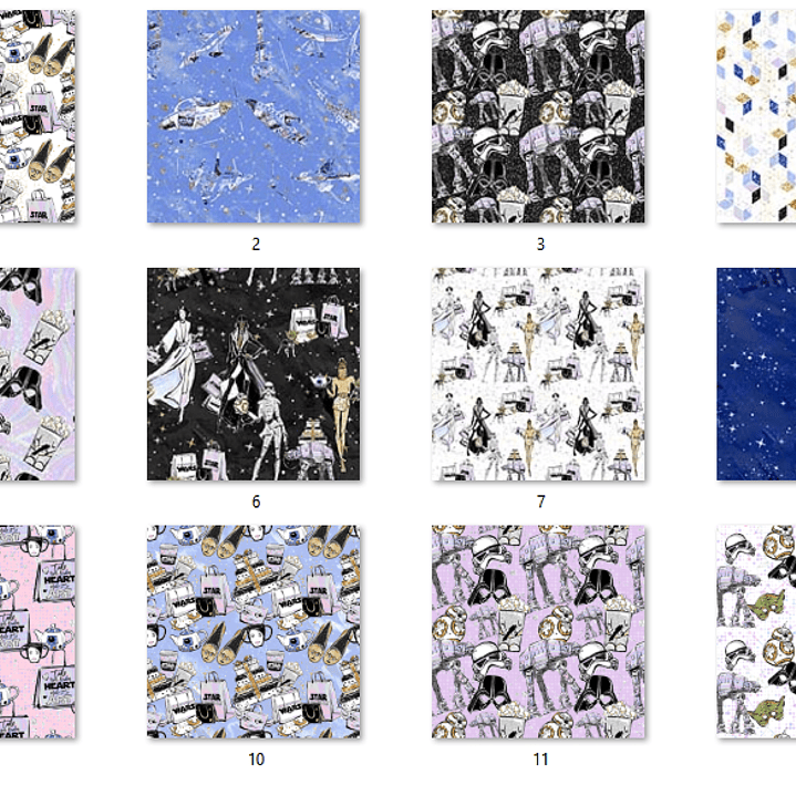 Kit Digital Papéis Star Wars 2