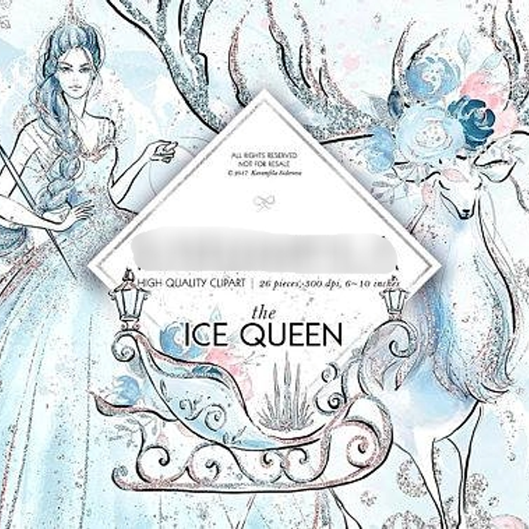 Kit Digital Rainha do Gelo  1