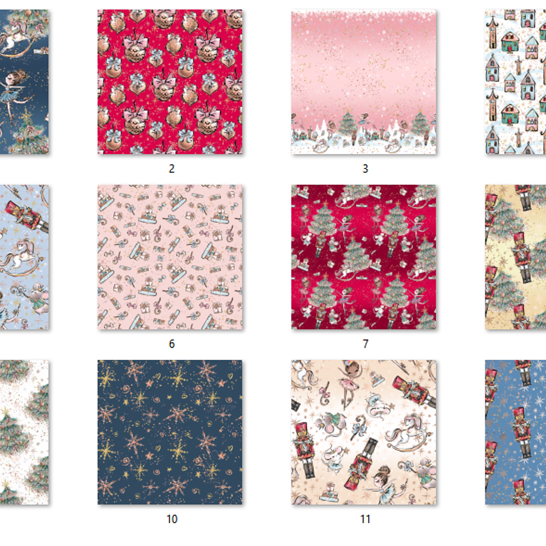 Kit Digital Papéis Quebra Nozes  2