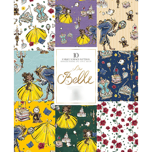 Kit Digital Papéis Bela e a Fera 