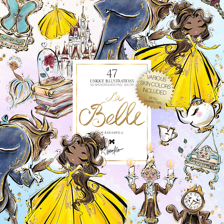 Kit Digital A Bela e a Fera  1