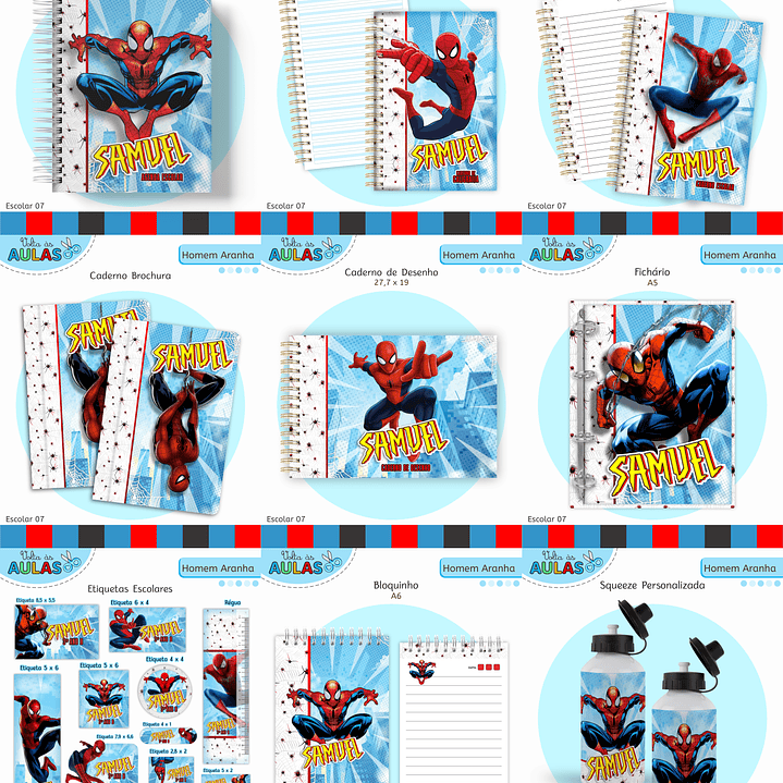 Arquivo Escolar Homem Aranha 2026  1