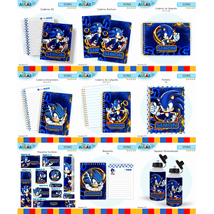 Arquivo Escolar Sonic 2026 