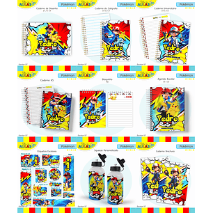 Arquivo Escolar Pokemon 2026 
