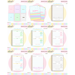 Arquivo Pack Agendas Escolares A5 - 2026 