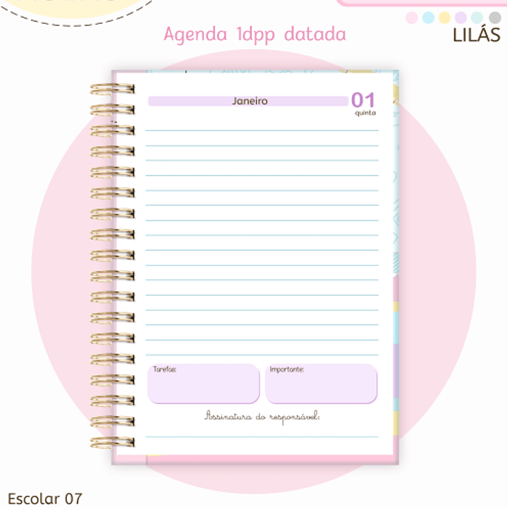 Arquivo Pack Agendas Escolares A5 - 2026  2