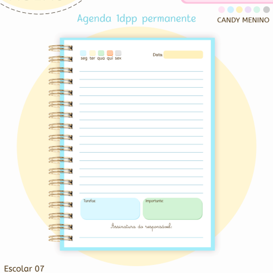 Arquivo Pack Agendas Escolares A5 - 2026  5