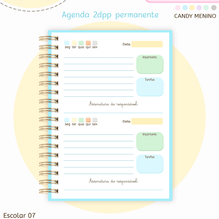 Arquivo Pack Agendas Escolares A5 - 2026  9