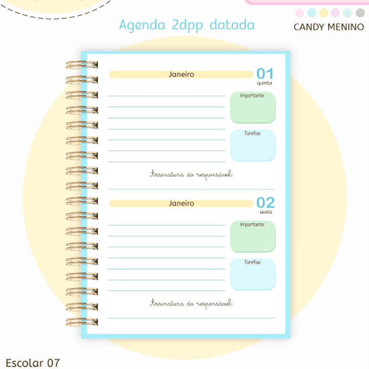 Arquivo Pack Agendas Escolares A5 - 2026  10