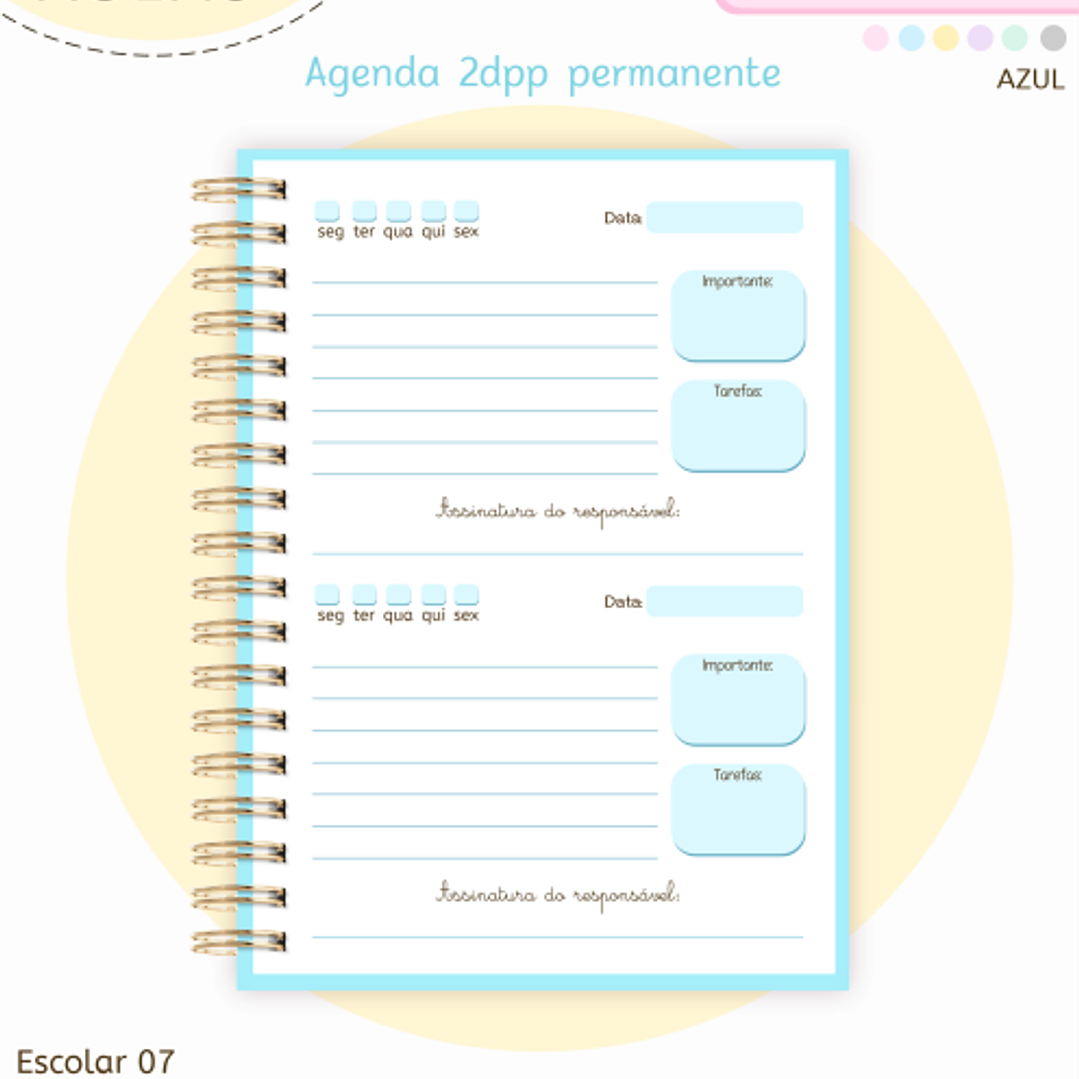 Arquivo Pack Agendas Escolares A5 - 2026  11