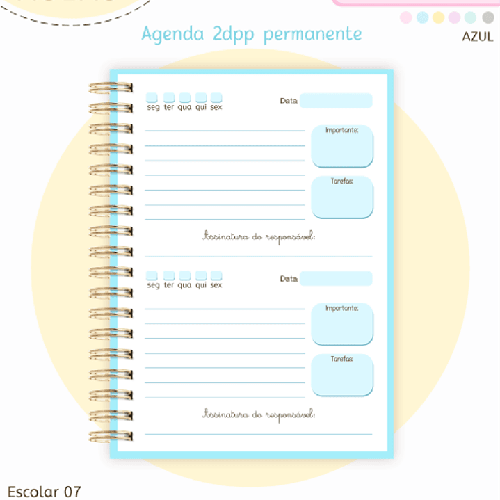 Arquivo Pack Agendas Escolares A5 - 2026  11