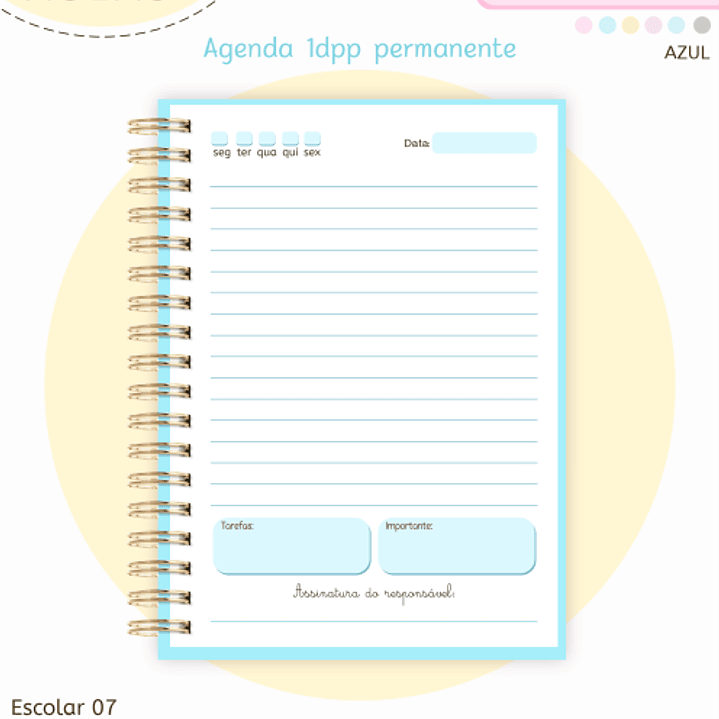 Arquivo Pack Agendas Escolares A5 - 2026  12