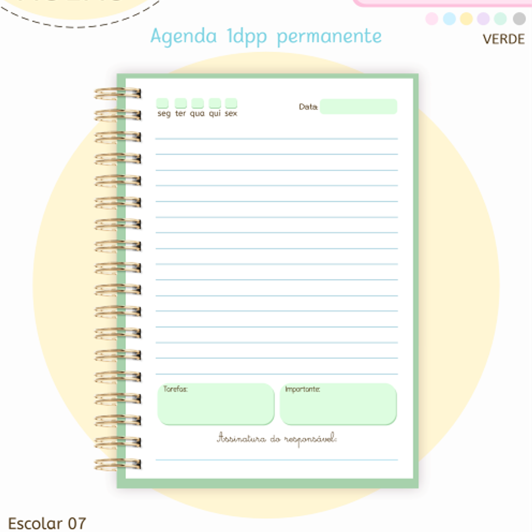 Arquivo Pack Agendas Escolares A5 - 2026  13