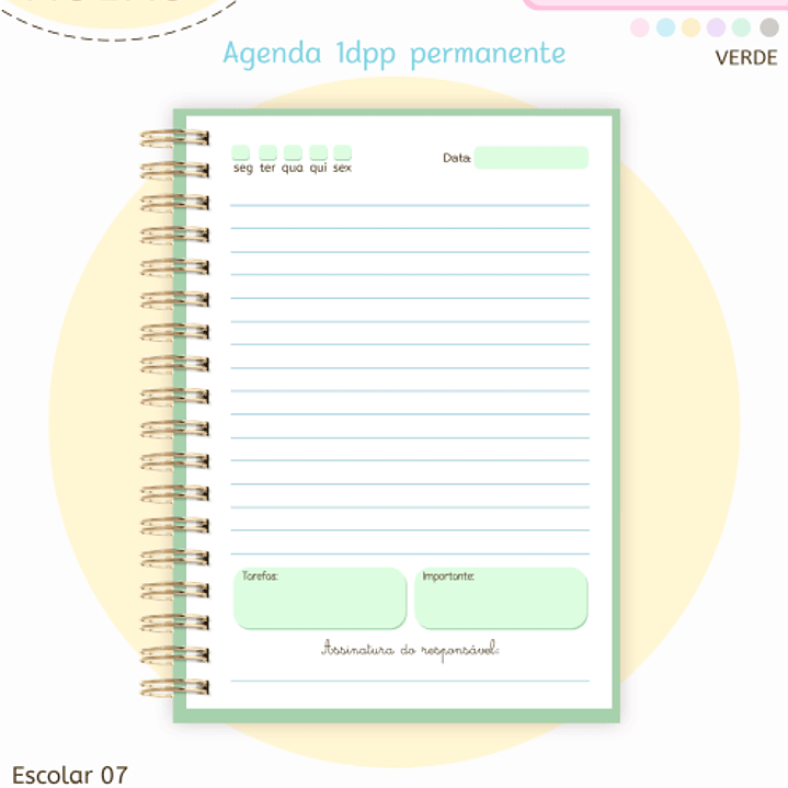 Arquivo Pack Agendas Escolares A5 - 2026  13