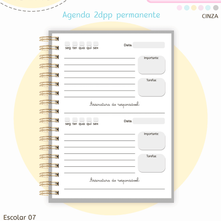 Arquivo Pack Agendas Escolares A5 - 2026  15