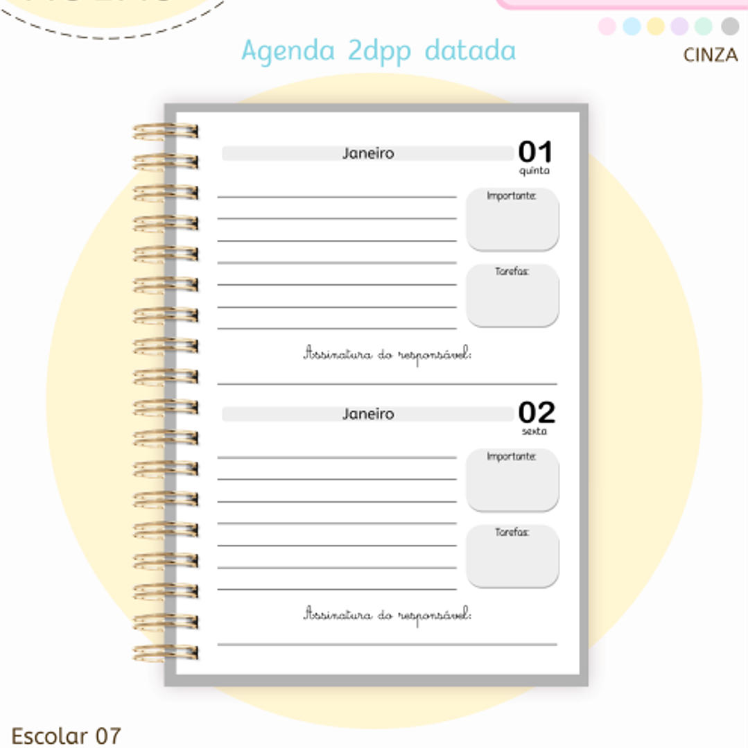Arquivo Pack Agendas Escolares A5 - 2026  17