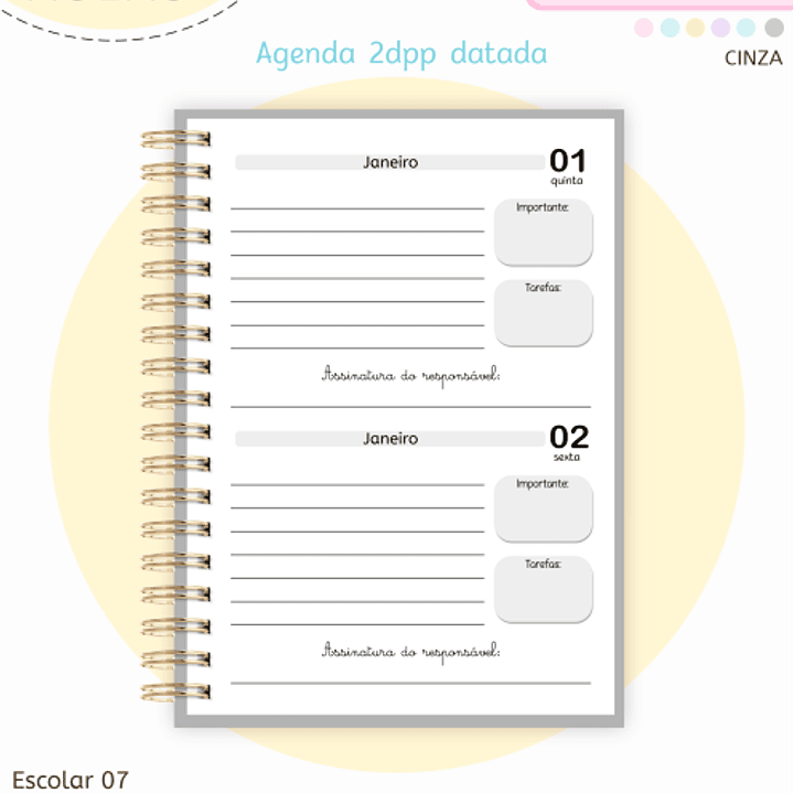 Arquivo Pack Agendas Escolares A5 - 2026  17