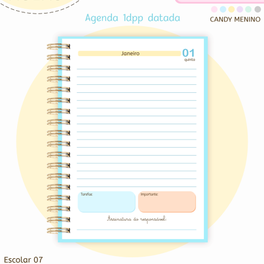 Arquivo Pack Agendas Escolares A5 - 2026  18
